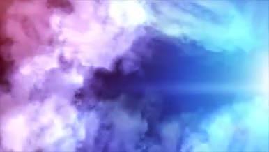 炫彩漂亮粒子光束logo展示视频AE模板视频的预览图